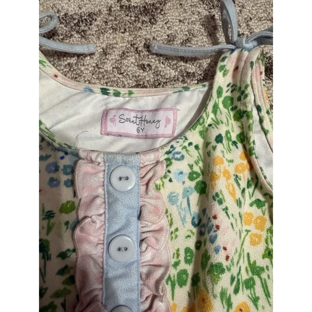 Sweet Honey Floral Set Size 6Y